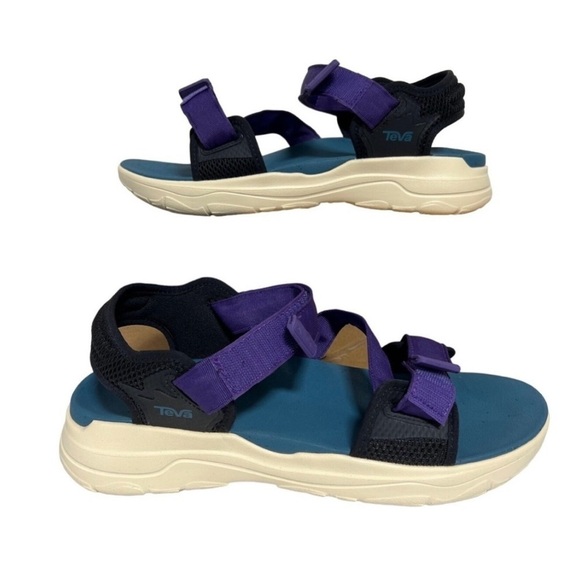 Teva Zymic‎ sandals blue and purple men’s size 11 main image 9